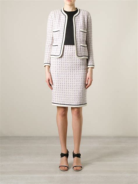 skirt suit chanel|vintage chanel skirt suit.